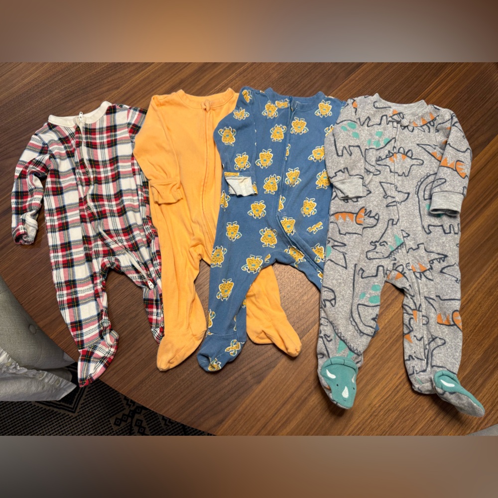 Assorted Baby Footie Pajamas